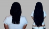 Hair Extension Before & After Shots