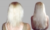 Hair Extension Before & After Shots