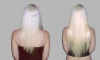 Hair Extension Before & After Shots